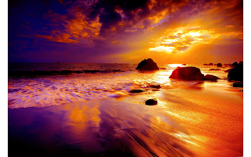 Sunset Beach Theme Preview 1