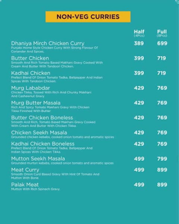 Street Foods By Punjab menu 