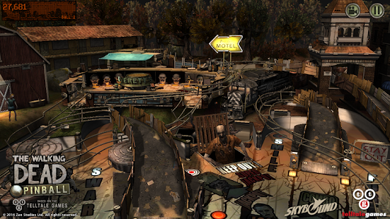 The Walking Dead Pinball Screenshot