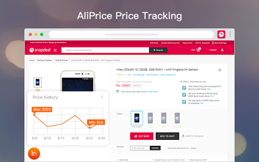 Snapdeal Price Tracker