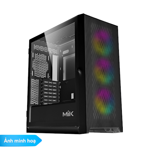 Thùng máy tính/ Case MIK STORM 360 BLACK 3FA