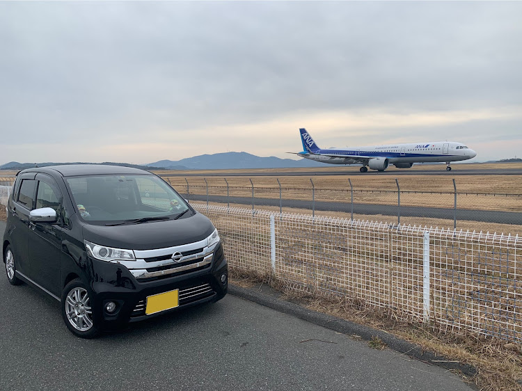 デイズハイウェイスターの旅行前・飛行機とコラボに関するカスタム事例の投稿画像1枚目