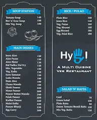 Hy5 A Multicuisine Veg Restaurant menu 7