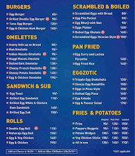 Onli Eggs menu 1