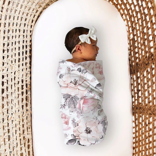 Title 15, Newborn Swaddling Cloth Beanie Hair Band Three-...