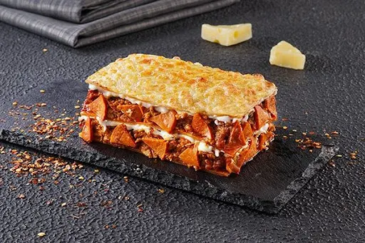 Pepperoni Kheema Lasagna