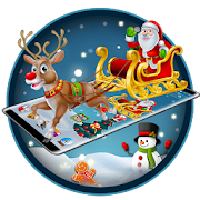 Merry Christmas Santa theme  Icon