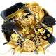 Download Black and Gold Rose Flower Theme For PC Windows and Mac 1.1.1