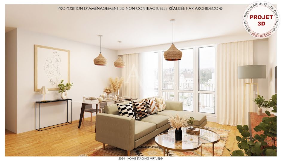 Vente appartement 4 pièces 93 m² à Macon (71000), 180 000 €