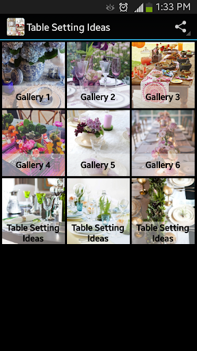 Table Setting Ideas