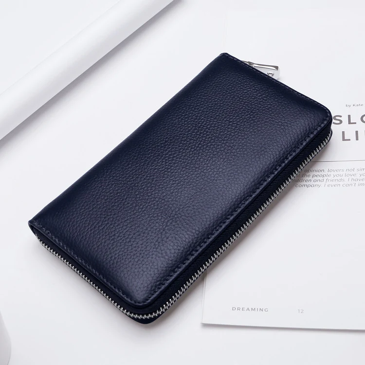 Yeni Çoklu Kart Yuvalı Hakiki Deri Cüzdan Moda Kadın Clutch, Şık ve Kullanışlı, Günlük Kullanım için İdeal