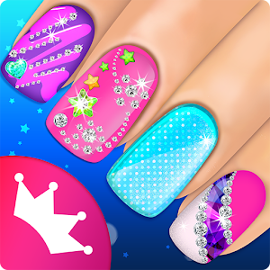 Princess Salon Magic Nail Game  Icon