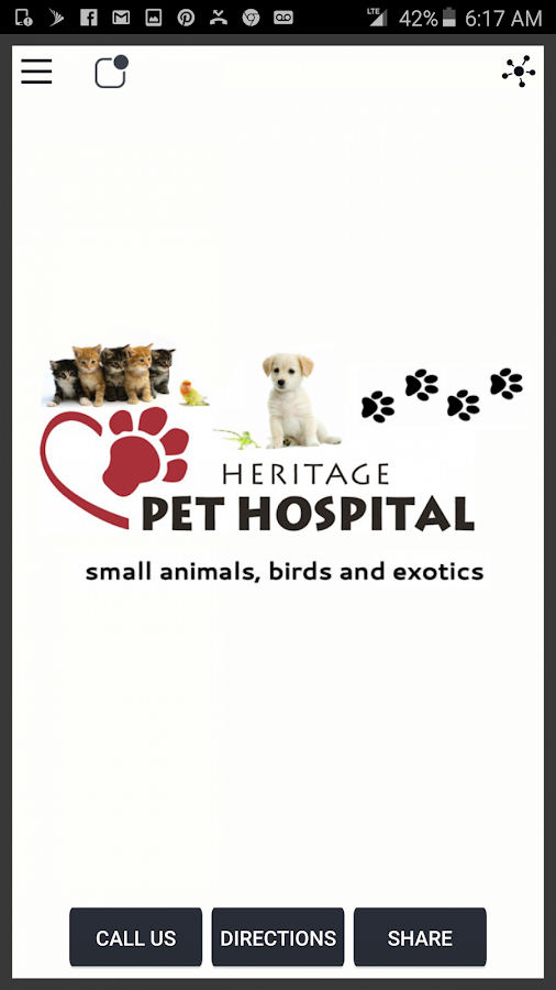 Heritage Pet Vet Screen 3