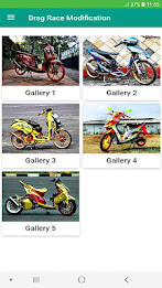 Drag Race Motor Rider Modification Ideas poster 1