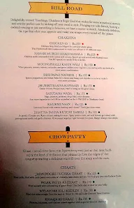 Khaaja Chowk menu 1