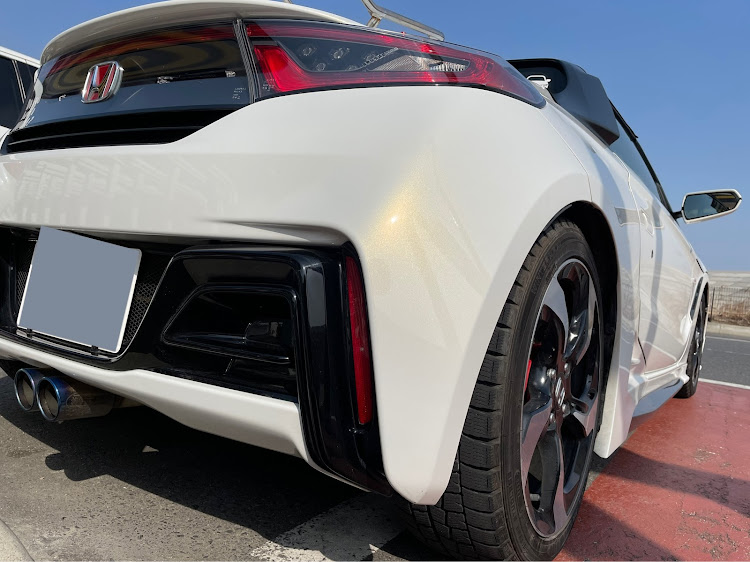 S660の再び冬に・謎解き面白い・赤いホロに関するカスタム事例の投稿画像1枚目