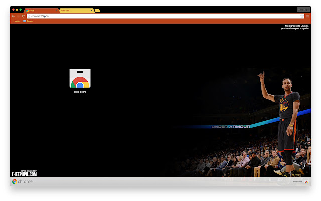 Steph Curry chrome extension