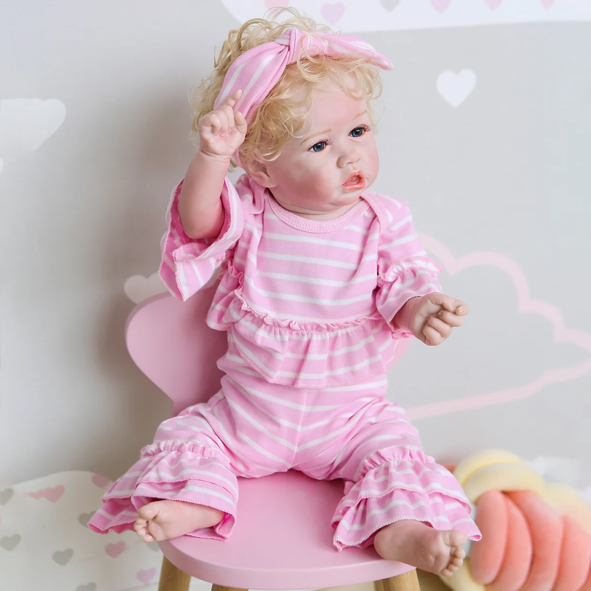 Title 5, Schattige en creatieve siliconen babypop, leven...