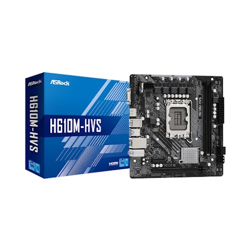 Bo mạch chính/ Mainboard ASRock H610M-HVS (DDR4) (90-MXBHT0-A0UAYZ)