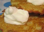 Potato Latkes I was pinched from <a href="http://allrecipes.com/Recipe/Potato-Latkes-I/Detail.aspx" target="_blank">allrecipes.com.</a>