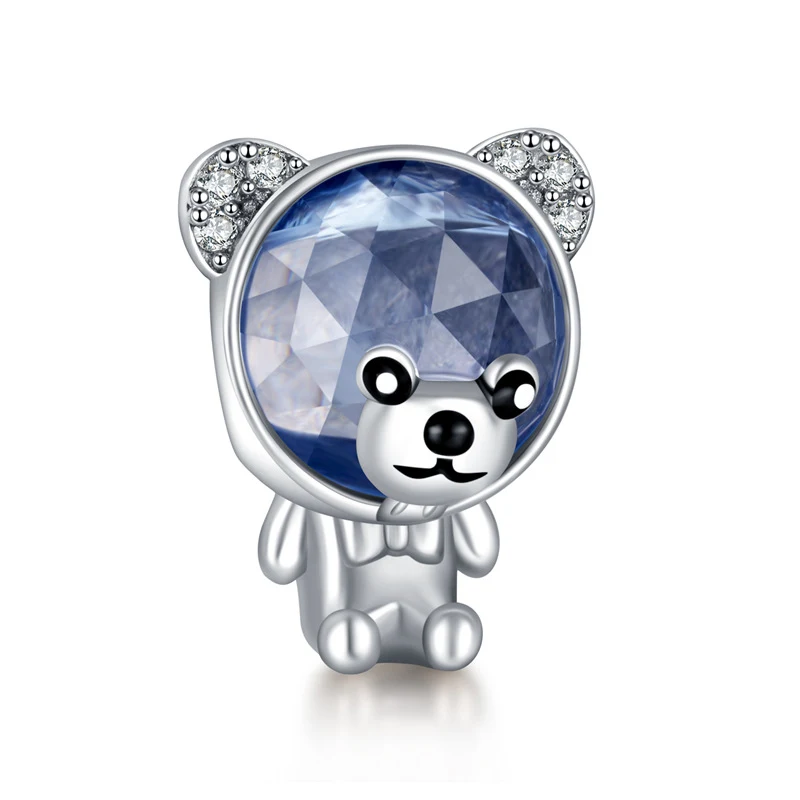 Joyería de abalorios con cola de pez y diseño de oso y animal. Demuestra tu amor con esta pulsera única y encantadora. Un regalo perfecto.