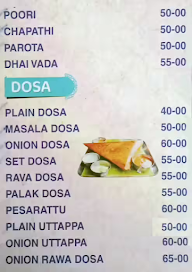 Sri Raghavendra Veg menu 4