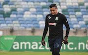 Moeneeb Josephs during his time as goalkeeper coach at AmaZulu.