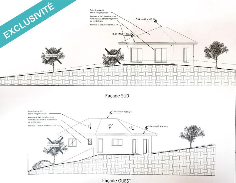 Vente terrain  565 m² à Saint-Savin (38300), 124 000 €