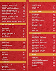 Chai Apps menu 6