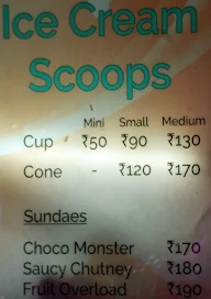 Cups N Cones menu 2