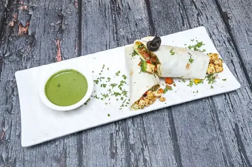 Masala Paneer Tikka Wrap