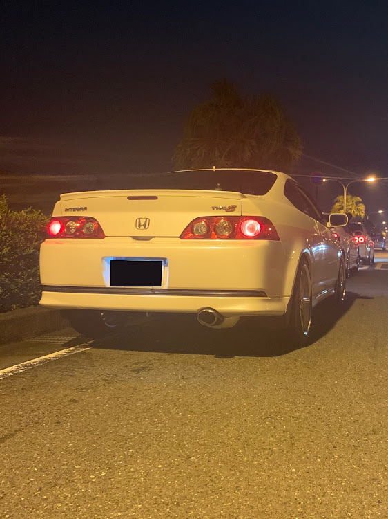 インテグラのマフラー流用に関するカスタム事例の投稿画像1枚目
