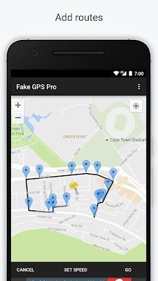 Fake GPS Pro (Route + Tilt)のおすすめ画像2