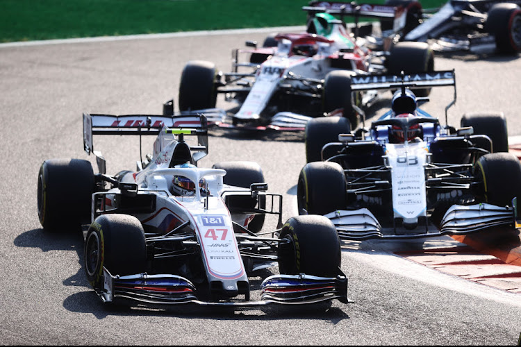 Mick Schumacher during the Sprint ahead of the F1 Grand Prix of Italy at Autodromo di Monza on September 11, 2021 in Monza, Italy.