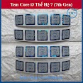 Thay Tem Máy Tính, Tem Laptop Core I3 Thế Hệ 7 (7Th Gen) - Màu Trắng Xanh