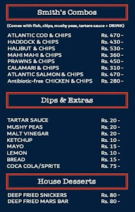 Smith's Authentic Fish N' Chips menu 2