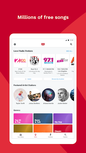 iHeartRadio: Radio, Podcasts & Music On Demand screenshot 9
