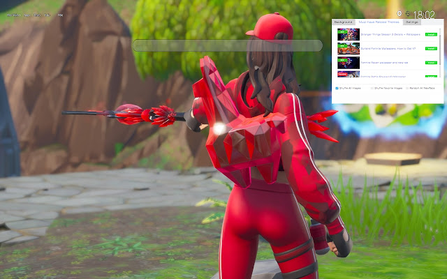 Ruby Fortnite Skin HD Wallpapers