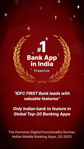 Screenshot IDFC FIRST Bank: MobileBanking