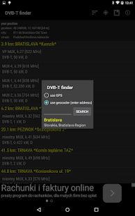 DVB-T finder