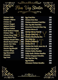 Blurry Night Restaurant menu 3