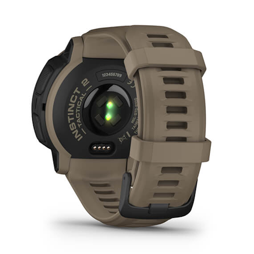 Đồng hồ thông minh Garmin Instinct 2, Solar, Phiên bản Tactical, Nâu Coyote, SEA (010-02627-64)