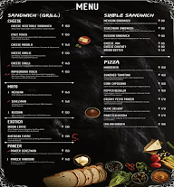 Shakti The Sandwich Shop menu 1