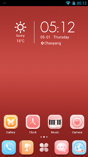 Pink Lady - Launcher Theme