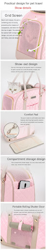 Title 2, Pet Dog Cat Hollow Breathable Handbag Carry you...
