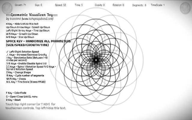 Geometric Visualizer Tool chrome extension