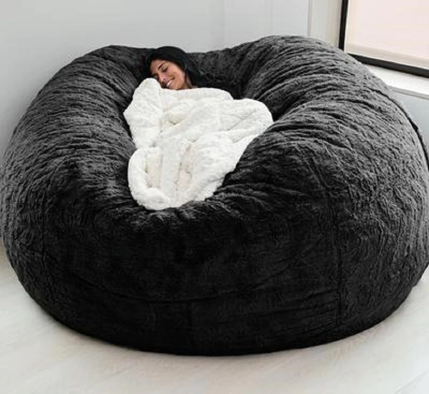 New Extra Large Bean Bag Chair Sofa Cover Indoor Leisure Lounge
