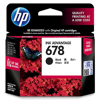 [Freeship 99K]_Mực In Hp 678 Black Ink Cartridge (Cz107Aa) - Hàng Chính Hãng