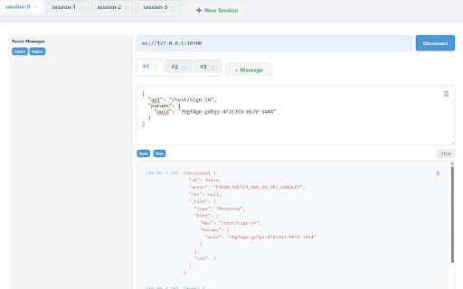 WebSocket Kong Client screenshot 3