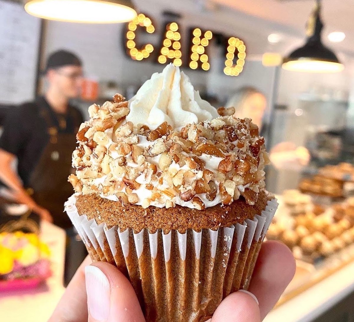 Carrot cupcake